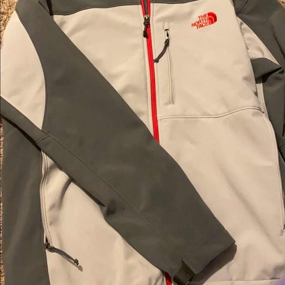 The Northface 2 Toned Soft Shell Bionic Jacket Xl - image 7